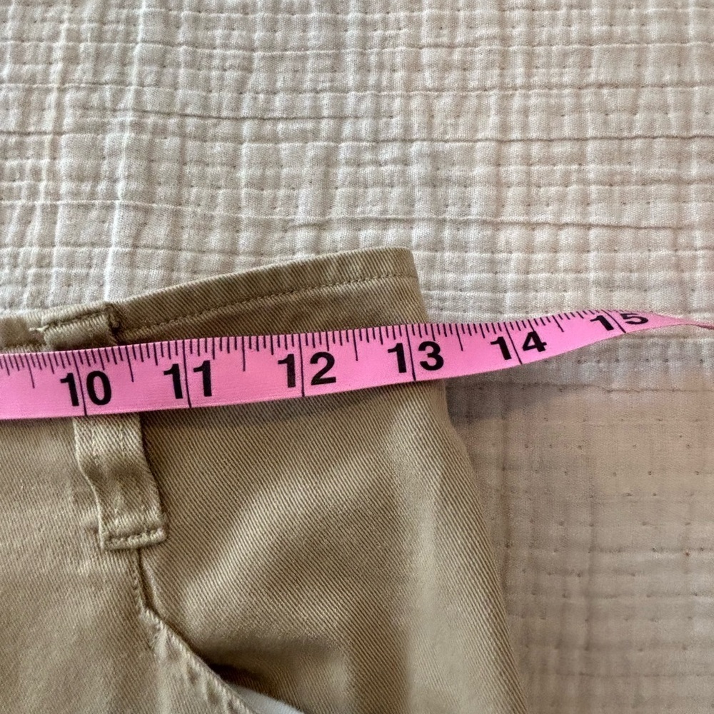 Vintage Ralph Lauren Country Khaki Cotton Twill Midi Straight Pencil Skirt S - Picture 9 of 12